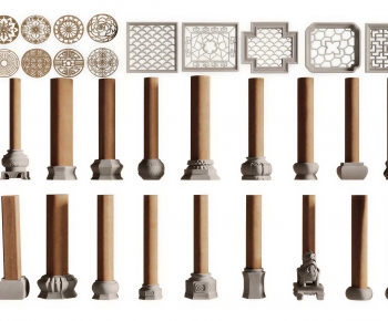 Chinese Style Column-ID:593892102