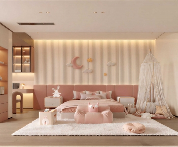 Modern Girl's Room Daughter's Room-ID:658852103