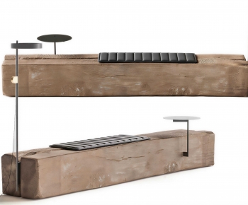 Wabi-sabi Style Bench-ID:924588921