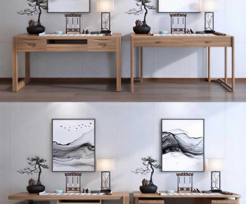 New Chinese Style Desk-ID:395889047