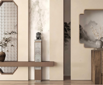 New Chinese Style Console-ID:174303056