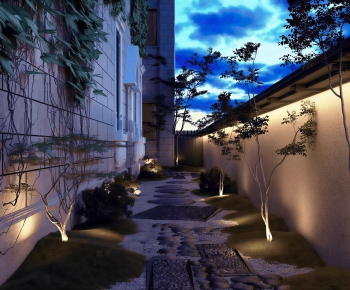 Japanese Style Courtyard/landscape-ID:562947997