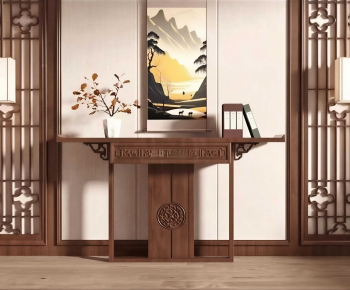 New Chinese Style Console-ID:148600108