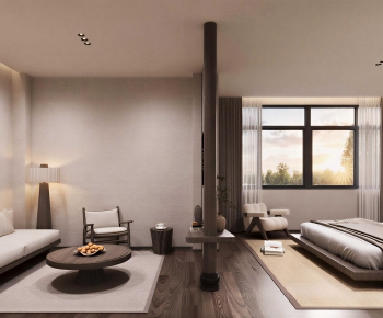 Wabi-sabi Style Residential Hostel-ID:528652913