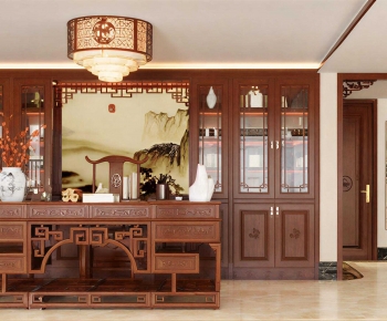 Chinese Style Study Space-ID:304928064