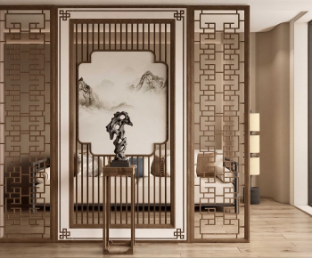New Chinese Style Partition-ID:460474014