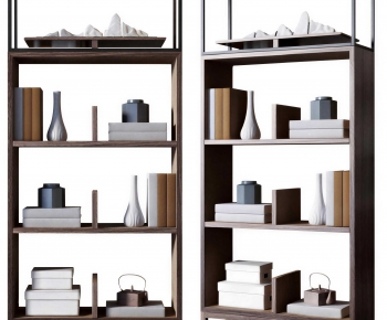 New Chinese Style Bookcase-ID:445142983