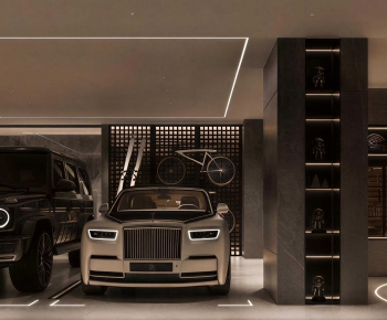 Modern Underground Garage-ID:126250989