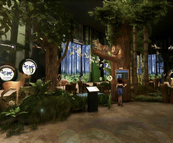 Modern Exhibition Hall-ID:194284921