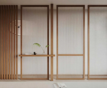 Modern Glass Screen Partition-ID:815922987