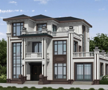 New Chinese Style Detached Villa-ID:284431063