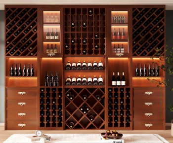 New Chinese Style Wine Cabinet-ID:979296928