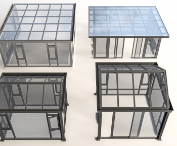 Modern Glass Sunshine Room-ID:191379074