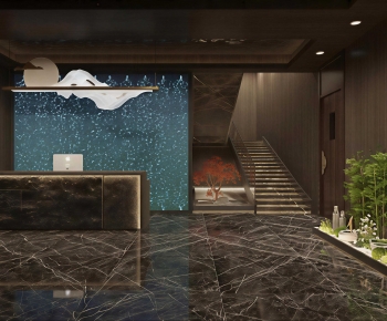 New Chinese Style Lobby Hall-ID:772365099
