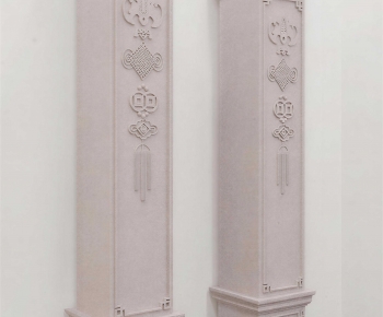 New Chinese Style Roman Pillar-ID:537780053