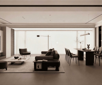 Modern A Living Room-ID:988281015