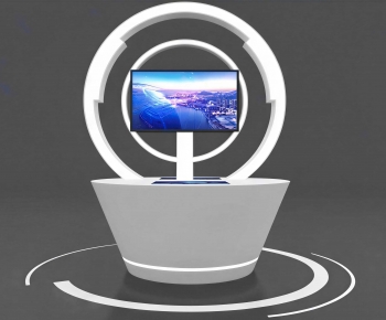 Modern Reception Desk-ID:913610585