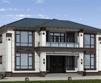New Chinese Style Detached Villa-ID:358059886