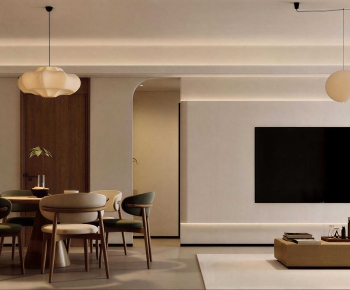 Modern A Living Room-ID:726946123