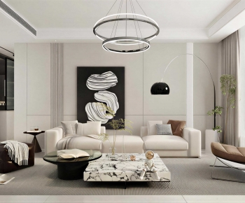 Modern A Living Room-ID:977478989