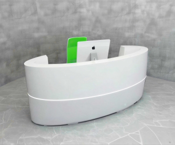 Modern Reception Desk-ID:674247036