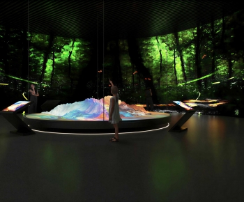 Modern Exhibition Hall-ID:160412072