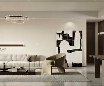 Modern A Living Room-ID:162670691