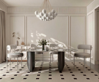 French Style Dining Room-ID:873855117