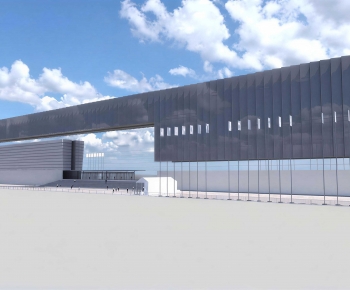 Modern Appearance Of Commercial Building-ID:362699994