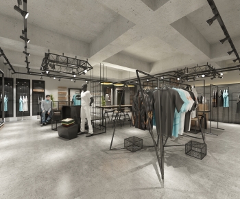 Industrial Style Clothing Store-ID:251576909