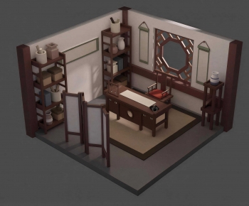 New Chinese Style Study Space-ID:913260095