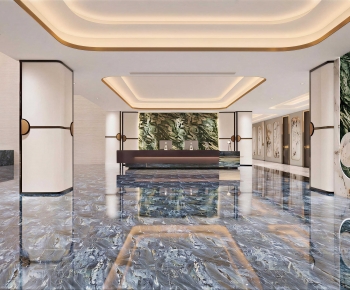 New Chinese Style Lobby Hall-ID:969527012