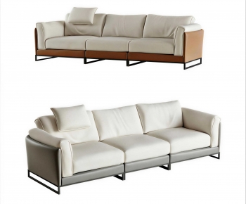 Modern Three-seat Sofa-ID:392620643