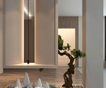 New Chinese Style Hallway-ID:350181101