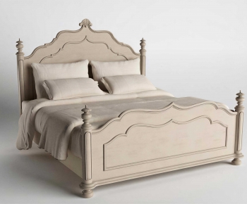 French Style Double Bed-ID:909871103