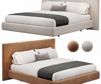 Modern Double Bed-ID:275851961