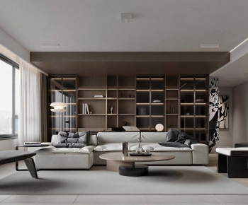 Modern A Living Room-ID:355103024