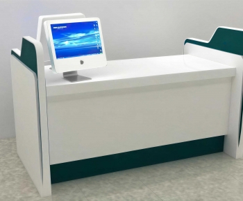 Modern Reception Desk-ID:491341118