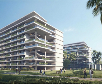Modern Residential Building-ID:419106015
