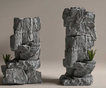 New Chinese Style Rockery Waterscape-ID:109261991