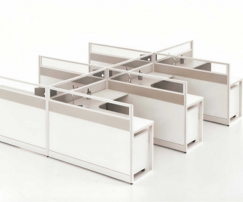 Modern Office Desk And Chair-ID:543914087
