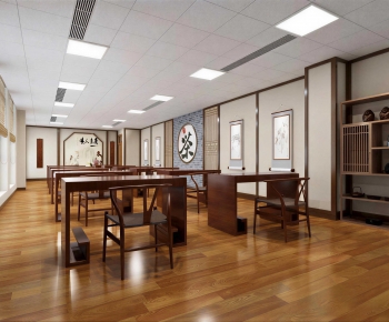 New Chinese Style School Classrooms-ID:163517002
