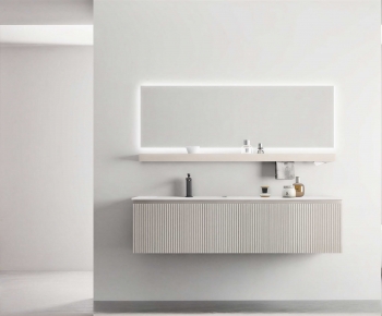 Modern Bathroom Cabinet-ID:522356996