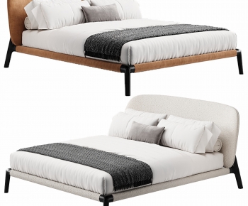 Modern Double Bed-ID:369460119