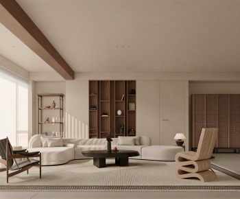 Modern A Living Room-ID:886914972