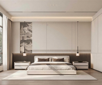 New Chinese Style Bedroom-ID:218696125