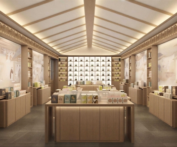 New Chinese Style Retail Stores-ID:973716027