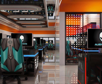 Modern Internet Cafe-ID:758479124