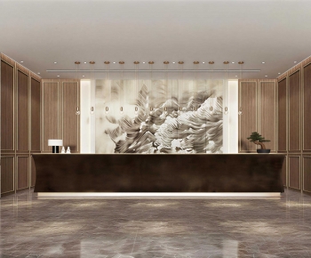 New Chinese Style Lobby Hall-ID:822598936