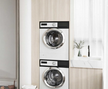 Modern Laundry Cabinet-ID:355406051
